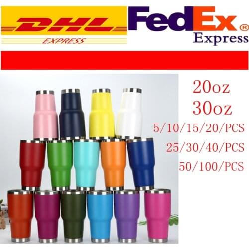 Stainless Steel Tumbler 30 oz 20oz Tumbler Double Wall Vacuum Insulated Travel Coffee keller Large Capacity Sports Cups