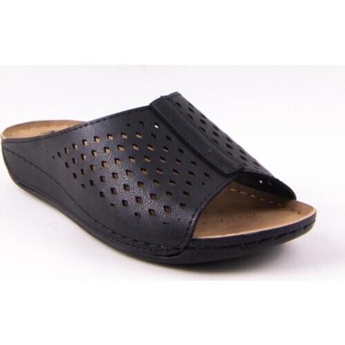 Orthopedic Women Black Slippers New Summer Shoes Woman Comfortable Slippers