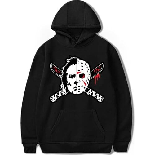 New Horror Movie Print Sweatshirt Mens Hoodies Horror Movie Hoody Sweatshirt COSPLAY Sportswear Tracksuit Men Fashion Hoodie Men