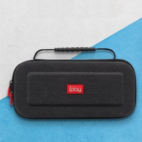 Shock-proof Portable EVA Hand Bag Game Style Travel Zipper Storage Pack & 10 Game Card Slots for NS Switch Console & Controller