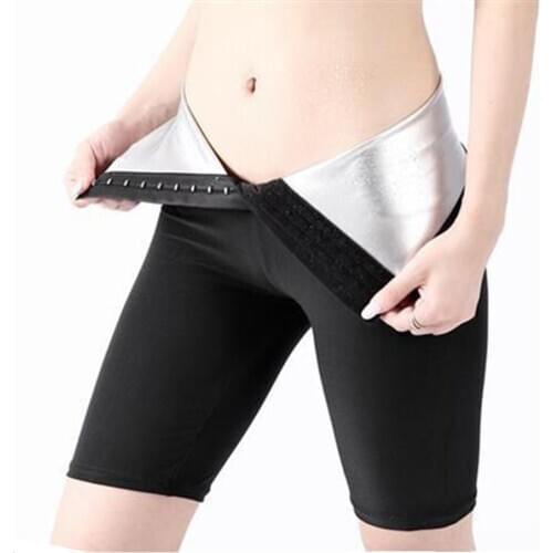 Women Sauna Sweat Shorts Slimming Workout Leggings High Waist Fitness Exercise Training Thigh Shorts Spodenki Ropa De Mujer