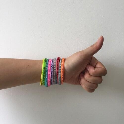 12 Colors Silicone Bracelets Multiplication Table Children Education School Toys