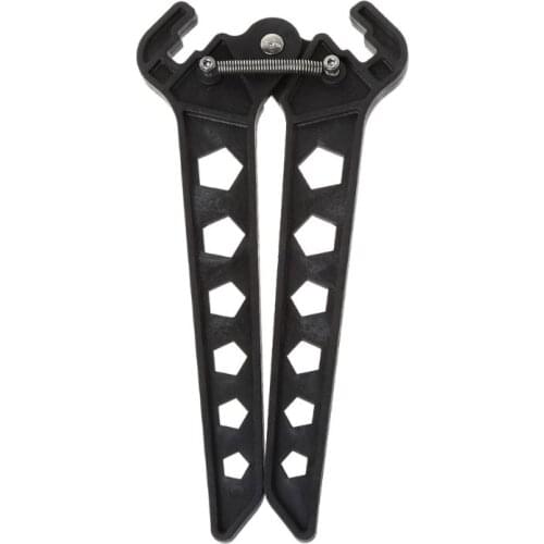 Compound Bow Stand Holder Archery Recurve Bow Bracket Kick Rack Support Folding