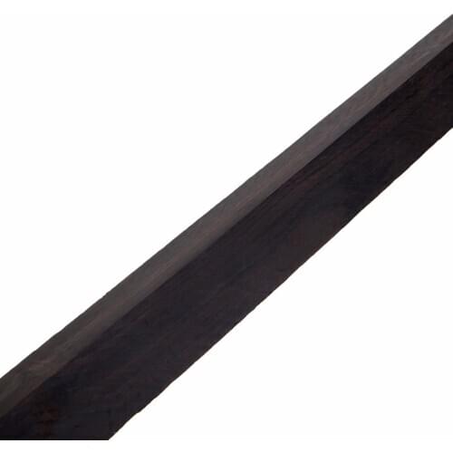 Black Ebony Lumber Rare Wood Block Gabon Handle Blank DIY Craft Handicraft Musical Instruments Tools Supplies Ebony Lumber