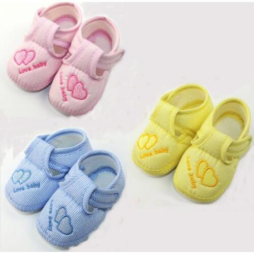 Baby Shoes Kids Toddler Cotten First Walkers 0-1year