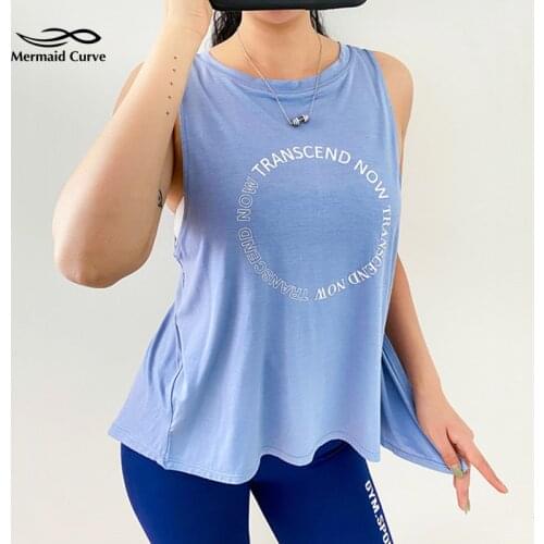 Mermaid Curve Yoga Vest 2020 Women Sexy Back Cross Bandage Fitness Shockproof Sports Bra Gym Jogger Dance Vest With Padded