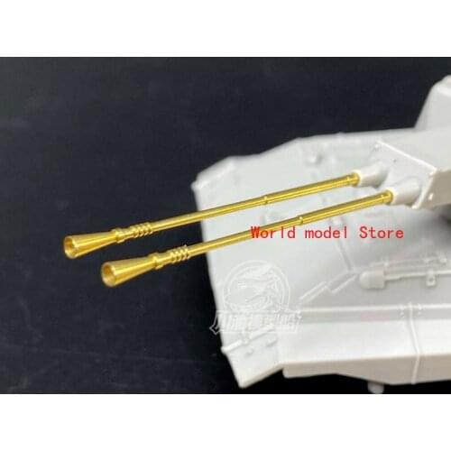 1/72 Scale Metal Barrels for Trumpeter 07124 German E-50 Flakpanzer Tank Model