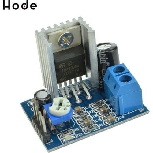 1PCS TDA2030A 6 ~ 12V Module Single Power Supply Audio Amplifier Board Module