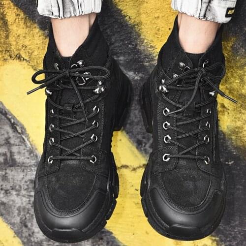 Man Shoes Casual Men Casual Sneaker Men Leather Shoes For Mens Spring 2020 Zapatos Casuales Para Hombre Zapatillas Black Flat
