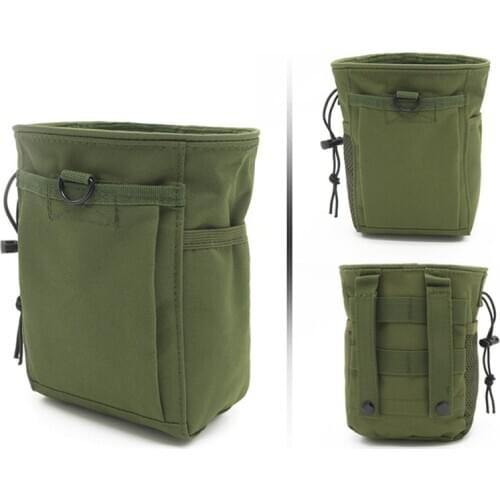 Outdoor Pouch Pack Tactical Gun Magazine Dump Drop Reloader Pouch Bag Utility Hunting Rifle Magazine Pouch