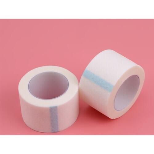 Non-woven Medical Paper Tape Breathable False Eyelash Extensions Makeup Fabric Wrap Tape Make Up Tools Eyelash Tape