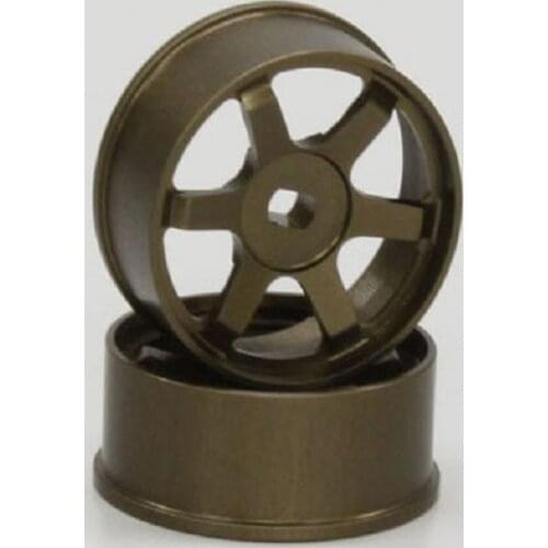 Upgrade Kyosho Bronzed Metal R249 Wheel Hub for Mosquito Cart MINI-Z AWD BZ GLA DRZ RC Car Upgrade Parts