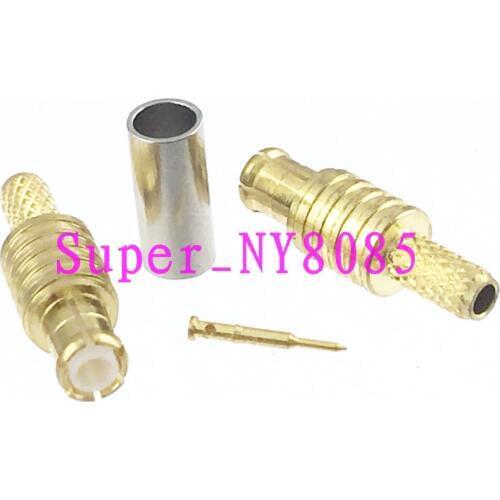 1Pcs MCX Male Plug Crimp RG174 RG316 LMR100 Cable RF Coaxial Connector