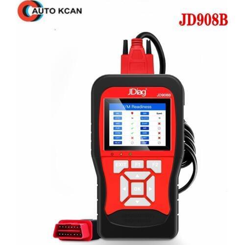 Original JDiag JD908B OBD2 Scanner Tool + 12V Professional Battery Tester World Premiere Intelligent Dual system Diagnostic Tool