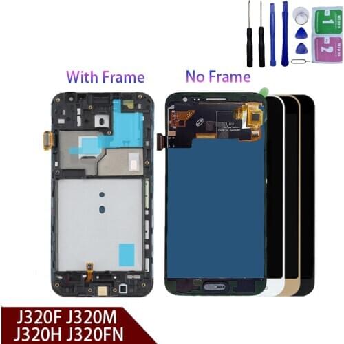 Original LCD For Samsung J3 2016 J320F J320M J320H J320FN Display Touch Screen Digitizer For Galaxy j3 2016 Screen j320f Display