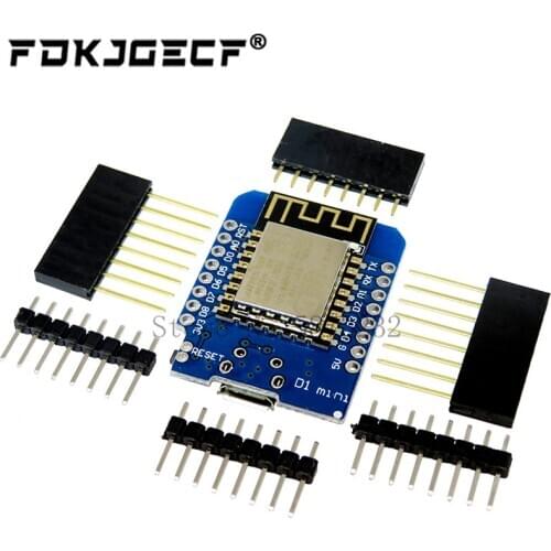 5pcs ESP8266 ESP-12 ESP-12F CH340G CH340 V2 USB WeMos D1 Mini WIFI Development Board D1 Mini NodeMCU Lua IOT Board 3.3V