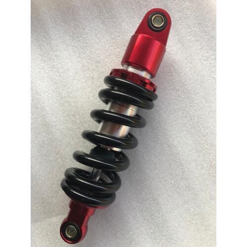 1piece 260mm Rear Back Shock Absorber for PIT DIRT BIKE Motorbike Heavy 1000LBS damping Rear fit for Dirt Pit Bikes Red + black