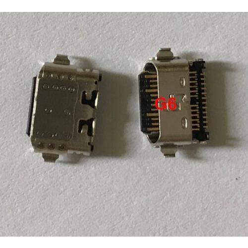 100PCS For Motorola for Moto G6 micro mini USB connector Jack socket charging port female power plug