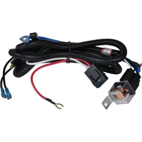12V Horn Wiring Auto Parts Horn Modification Harness Relay Kit for Car Truck Grille Mount Blast Tone Horns