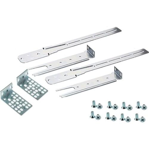 19" Rack mount kits Rail C3KX-4PT-KIT= Extension Rails & Brackets 4-Point Mount for Cisco WS-C3750X Swtichs