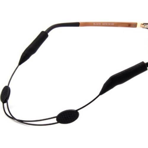 2018 Hot 1PC Silicone Eyeglass Strap Adjustable Neck Cord Strap Glasses String Glasses Wear Neck Holding Wire For Kid Adult