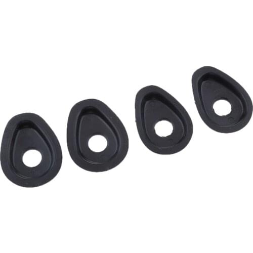 8Pcs Motorcycle Turn Signals Indicator Adapter Spacers for Yamaha Black