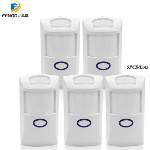 Wireless 433MHz PIR Motion Sensor Pet Immune Motion Infrared Detector Below 25KG Aminal For Home Safety Alarm System