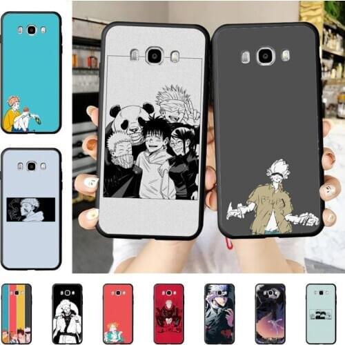 RuiCaiCa Anime Jujutsu Kaisen Phone Case for Samsung J4 plus J2prime J5 J6 plus 2016 J7 8 core 2017