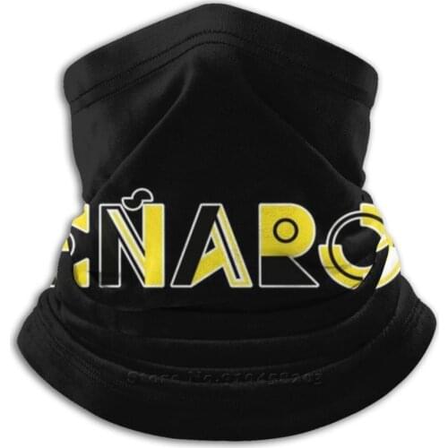 Peñarol Letters Club Microfiber Neck Warmer Bandana Scarf Face Mask Club Atlético Peñarol Funny Minimalist Letter Uruguay
