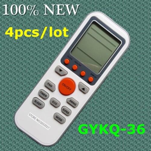 4pcs/lot Remote Control GYKQ-36 FOR BALLU TCL AKAI Sanyo Air Conditioner