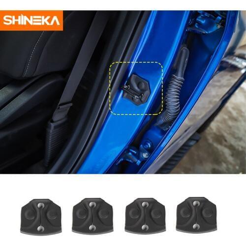 SHINEKA Car Styling Door lock Decoration Protection Buckle Cover Trim Sticker Fit for Ford F150 2015+ Car Accessories