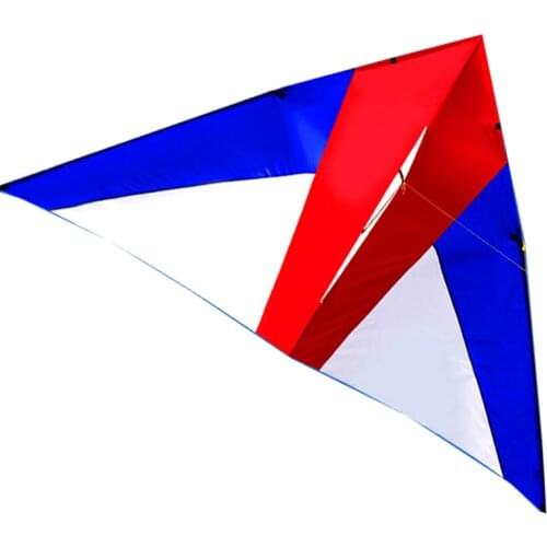 Outdoor Sports 2m Red White Blue Power Delta Kite With Flying Tools Factory Outlet