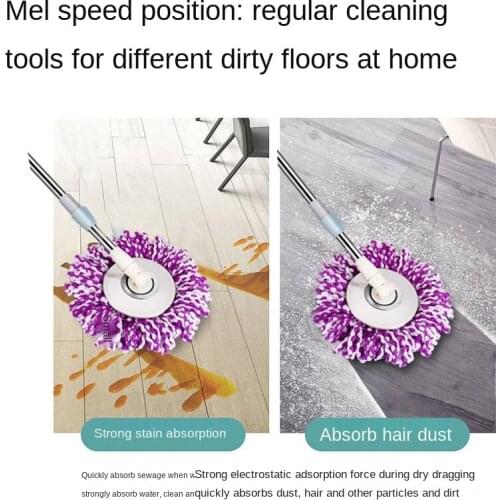 Department Store Rotary Mop Bucket Double Drive Mop Creative Hand-Free Daily Necessities Furniture