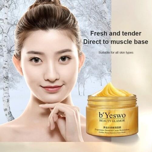 24k Snail Golden Face Mask Serum Fade Neck lines Cream Reducing Pores Anti Aging Anti Wrinkle Moisturizer Day Creams TSLM2