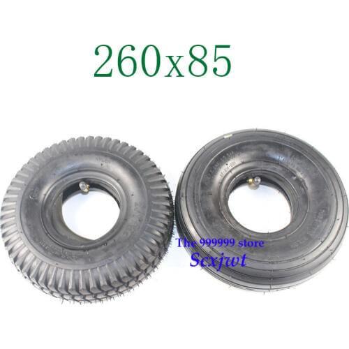 High Performance 2 types of 260x85 tube and tyre fit ATV and Go Kart Tire and Tube Motor Tire
