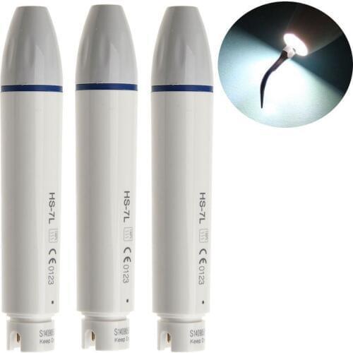 High Quality 3* Dental DTE SATELEC Style Scaler Handpiece Ultrasonic Piezo LED Fiber Optic ST
