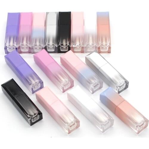10 Pieces 5 ml Lipgloss Tubes Wholesale Various Colors Cosmetic Packaging Container Cute Liquid Empty Lip Gloss Tubes Bulk
