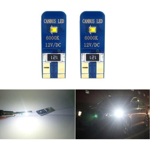 2x W5W T10 LED Canbus Light Bulbs Car Interior Lights For Renault Kangoo Logan 2 Master 2 3 4 Scenic 2 Sport Duster