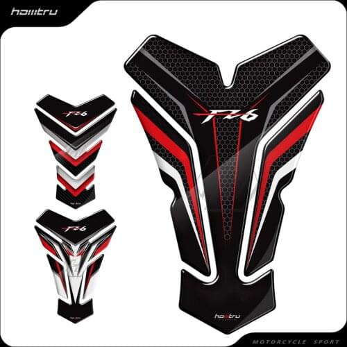 3D Motorcycle Tank Pad Protector Stickers Case for Yamaha FZ6 FZ6S FZ6N FZ6 Fazer Tank