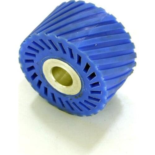 85*50 Sanding Belt Rubber Wheel with Aluminium Core Sander Polisher Rubber Polishing Wheel