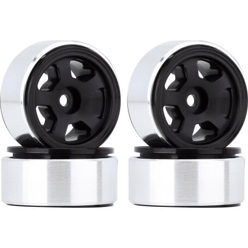 Aluminum Wheel Rims for 1/24 Axial SCX24 90081 AXI00002 Deadbolt Chevrolet B17 Betty