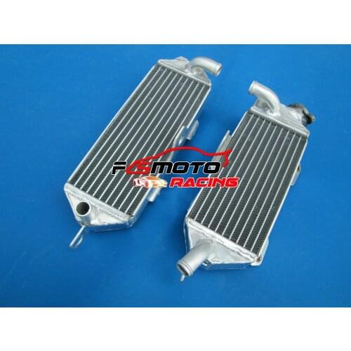 Aluminum Radiator For Kawasaki KX250 KX 250 2-stroke 1987 1988 1989 KX-250 88 89 Left & Right