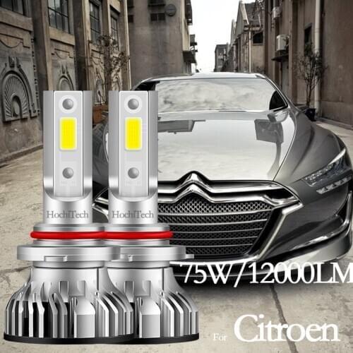 For Citroen C1 C3 C4 C5 Picasso Aircross Nemo Jumpy Berlingo C3-XR High Beam Low Beam Headlight Bulbs Led Fog Light H1 H7 H11