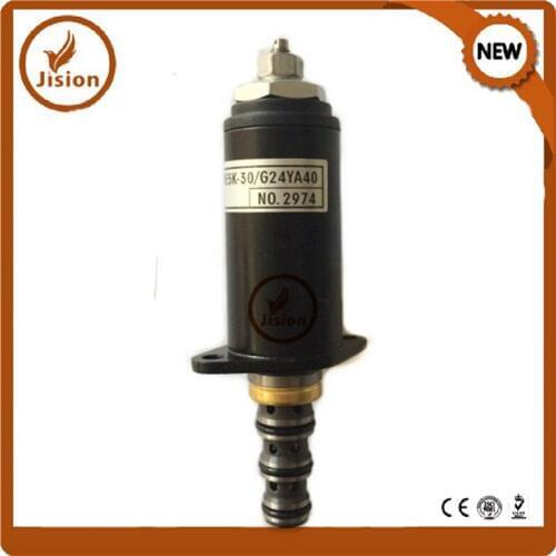 Jision SK200-6 Excavator Solenoid Valve YN35V00021F1 KWE5K-30/G24YA40