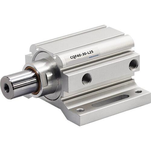 Engraving machine automatic loading and unloading positioning cylinder CQF40-30-L25 aircraft cylinder with bracket positioning