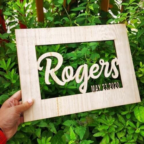 Personalized Bride&Groom Wedding Guest Book Alternative,3DGuest book for Wedding Signatures,Custom name&date wooden Guest book
