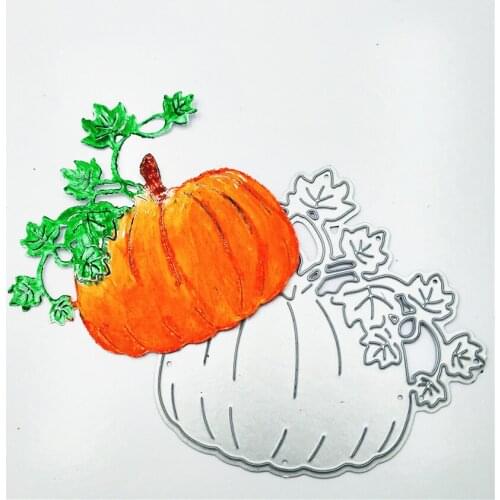 Vine Pumpkin New Metal Cutting Dies cut dies Vegetables decoration Scrapbooking Album Paper DIY Craft Embossing Die Cuts 2019
