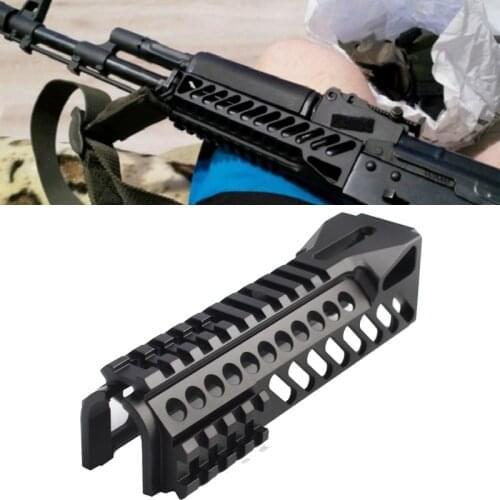 Magorui Tactical AK47 AKs 74U Gun Rail System Single Side Picatinny Rail Handguard Aluminum Hunting Airsoft Accessories