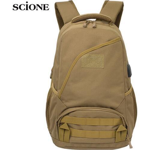 Men Military Rucksacks Tactical Backpack Camouflage Outdoor Sport Hiking Camping Hunting Bags Travelling Trekking Bag XA747WA