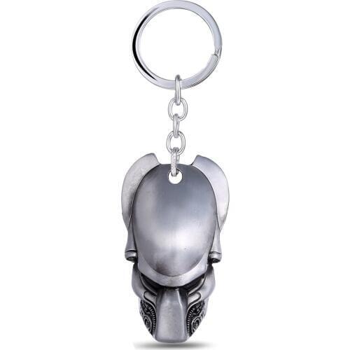 New Jewelry Hot Movie AVP Alien & Predator Mask Necklace 2 Colors Mask Alloy AVP KEYCHAIN neca avp avp toys W-ER